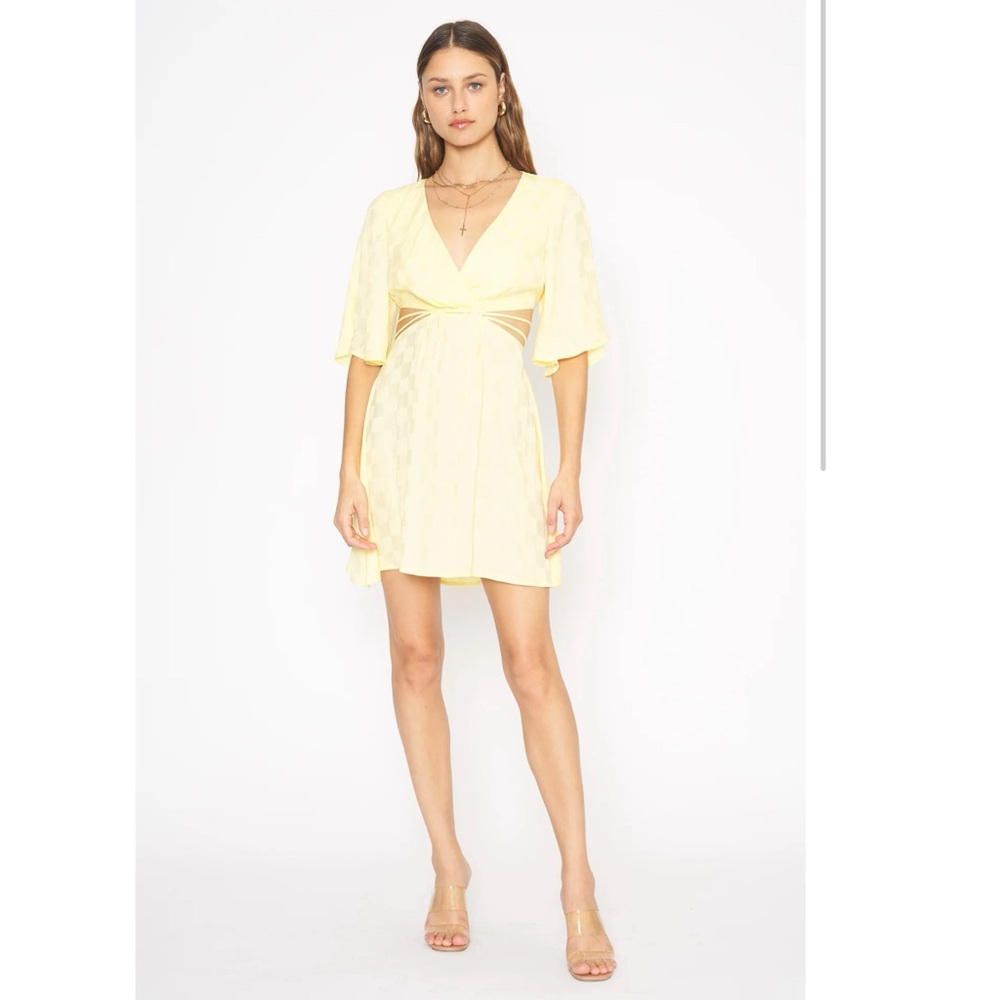 4Sienna Melissa Dress - Yellow - XS